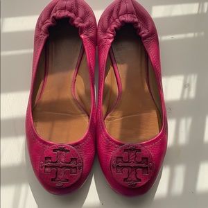 Tory Burch Pink Ballet Flat